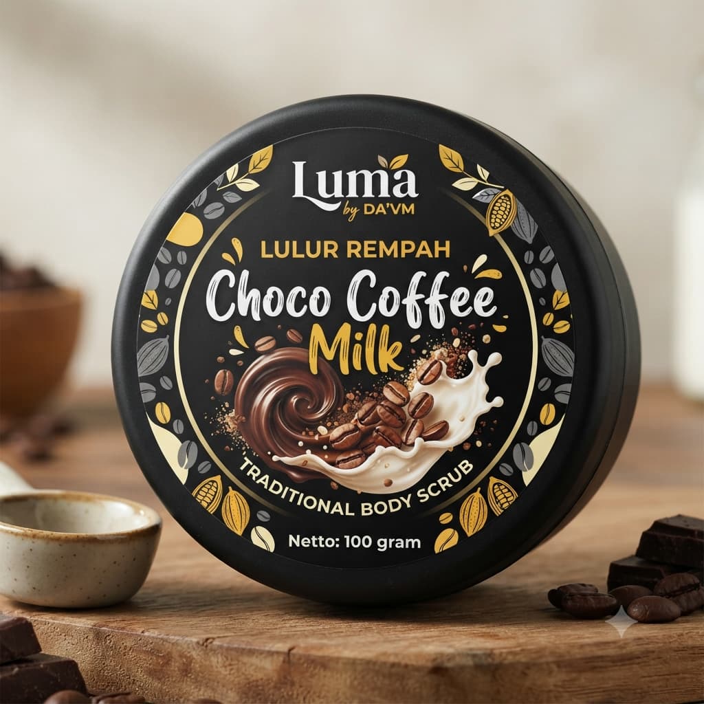 Body Scrub Choco Coffee Milk
